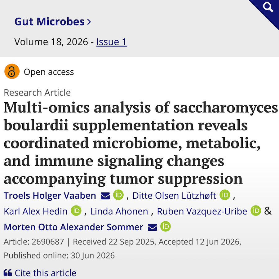A probiotic yeast, colorectal cancer, and the gut microbiome